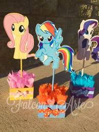 My Little Pony Birthday Party Centerpiece Favors Guest Table Decoration For Bi Little Pony Birthday Party My Little Pony Birthday Party My Little Pony Birthday
