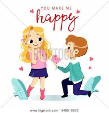 If you really want to impress her, check out our amazing girlfriend gift ideas. Romantic Boy Giving Vector Photo Free Trial Bigstock