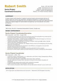 Reach over 250 million candidates. Senior Project Coordinator Resume Samples Qwikresume