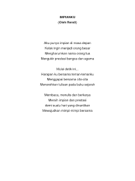 Jika nanati aku sukses aku ingin. Impianku