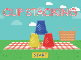 Cup Stack Keyboarding Is A Fun Game For Children To Practice Typing Quickly Stack And Un Stack The Cups By Typin Fun Games For Kids Typing Skills Typing Games