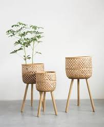 Pflanzenstander Mit Ikea Kisten Selber Bauen Wohnklamotte Ikea Boxes Ikea Hack Ikea Floor Baskets Bamboo Decor Bamboo Flooring