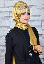 Aise Tesettur Gold Saten Hurrem Easy Full Pratik Miknatisli Sal Basortusu Modasi Kadin Giyim Kadin Modasi