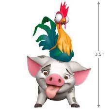 Disney Moana Pua And Hei Hei Ornament Keepsake Ornaments Hallmark Disney Moana Hallmark Keepsake Ornaments Hallmark Ornaments