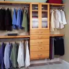 Maybe you would like to learn more about one of these? 16in Deep Deluxe Closet System Honey Maple At Menards Closet Organizing Systems Wood Closet Organizers Closet System