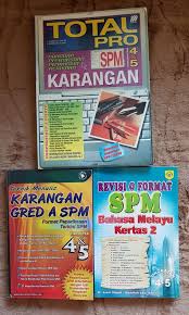 Karangan ini ditulis sebagai kerja rumah yang diberikan oleh guru saya sepanjang bergelar seorang murid sekolah menengah (tingkatan 4 dan tingkatan 5). Spm Books Textbooks On Carousell