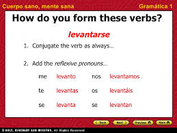 Related Keywords Suggestions For Levantarse Conjugation