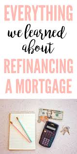 Here Are All Of The Tips You Need To Refinance Your Home Mortgage I Share All Of The Pros And Cons Of Re Mortgage Tips Refinancing Mortgage Refinance Mortgage