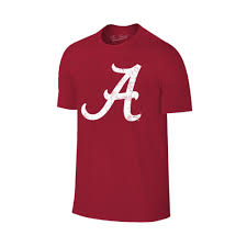 Последние твиты от crimson tide logo (@bamalogo). Crimson Tide Alabama Giant Script A Logo T Shirt Alumni Hall