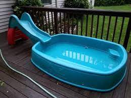 Step 2 Big Splash Center Pool Slide For Sale Yakaz Center Pool Pool Slides Pool