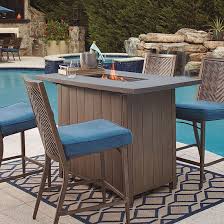 Outdoor By Ashley Fiji Bar Table Jcpenney Outdoor Furniture Sets Outdoor Furniture Outdoor Bar Table