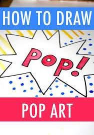 Craftsy Com Express Your Creativity Pop Art For Kids Pop Art Drawing Andy Warhol Pop Art