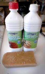 essence de terebenthine et huile de lin avec de la cire d abeille en bloc comment nettoyer du cuir huile de lin teinture cuir