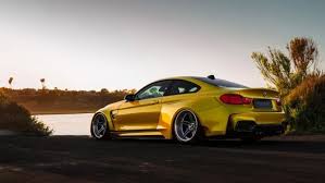Bmw M4 Vorsteiner Gold Wallpapers Hdqwalls Com Bmw M4 Bmw Bmw Wallpapers
