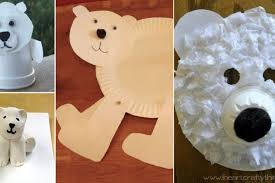 15 Modeles D Ours Polaire A Bricoler Avec Les Enfants Ours Polaire Polaire Antartique