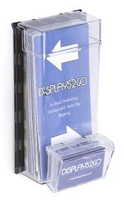 2 1/8 x 3 1/2 capacity. Outdoor Leaflet Dispenser Wall Mounted With Hinged Lid