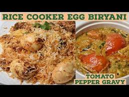 Rice Cooker Egg Biryani With Tomato Gravy Egg Biryani In Rice Cooker Easy Egg Biryani Recipe Youtube Biryani Recipe Aroma Rice Cooker Biryani