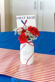 Baseball Theme Center Pieces Baseball Baby Shower Theme Baseball Wedding Theme Baseball Wedding Shower