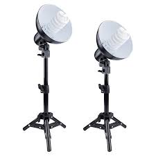 Studio Essentials Table Top Fluorescent 2 Light Kit Flu101 Adorama