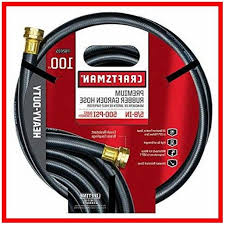 Craftsman All Rubber Garden Hose 100 Ft Garden Hose Companion Planting Hose