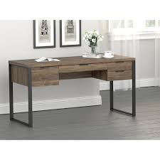 It can also provide additional storage drawers or display shelves. Union Rustic Stickland 4 Drawer 60 Writing Desk Aged Walnut Reviews Wayfair