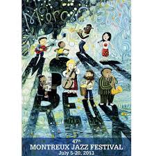 Montreux jazz festival is one of the best jazz festivals in europe, without a doubt. Poster Montreux Jazz Festival 2013