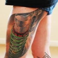 This type of suspension is named superman due to the similarity in appearance to superman flying. Realism Style Cool Looking Thigh Tattoo Of Suspension Tattooimages Biz