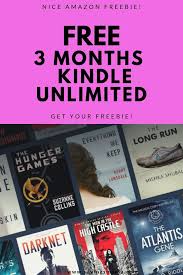 3 Free Months Of Kindle Unlimited 30 Value Coupons And Deals Savingsmania Kindle Unlimited Kindle Best Money Saving Tips