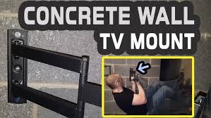 Tv Mount On Concrete Wall How Strong