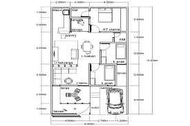 Gambar desain rumah 4x6 dengan desain minimalis ini takkan memerlukan tanah luas sebagai lahan pembangunannya. Desain Rumah Satu Lantai Di Lahan 8 X 15 M