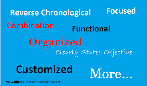 To start, there are a few different resume formats to consider: Sonographer Resume Writing 101 For Graduating Students Ultrasound Technician