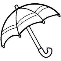Flowers for girls, nuts for boys. Open Umbrella Coloring Pages Surfnetkids