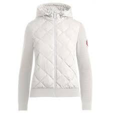 Find a huge selection of super warm down coats and down vests perfect for the winter months. Canada Goose Hybridge Quilted Knit Hoody Down Jacket Women S Free Eu Delivery Bergfreunde Eu