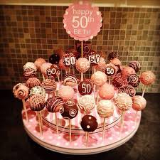 50th Birthday Themes For Women Pin By Jasmine And Geranium On Cake Poppin Mn Days Moms 50th Birthday 50th Birthday Cake 50th Birthday Cupcakes