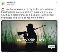 Esquecido por alguns até que o preço dos alimentos suba o dia do agricultor traz a oportunidade de trabalhar temas sustentáveis e conferir a profissão de agricultor o. Zs06wubd0pllpm