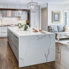 Darlana Small Lantern Waterfall Countertop Interior Design Kitchen Countertops