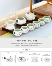 整套功夫茶具陶瓷茶杯简约小套装家用现代懒人全自动茶具盖碗茶壶 淘宝网 tableware glassware mugs