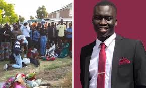 Brbr deng is a nickname given to 2000 song dig by american heavy metal band mudvayne. Family Members Wail During Emotional Vigil For South Sudanese Schoolboy 17 Killed In Melbourne Daily Mail Online