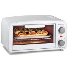 Black And Decker Spacemaker Toaster Oven Heating Element Amazon Com Proctor Silex 4 Slice Toaster Oven White Kitchen Dining Toaster Oven Reviews Toaster Toaster Oven