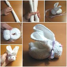 Towel animals are often used by cruise lines, b&bs and hotels to make your stay memorable. Diy Adorable Towel Bunny