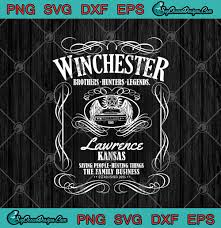 Download Winchester Brothers Hunters Legends Lawrence Kansas Svg Png Eps Dxf Cricut File Silhouette Art Designs Digital Download 3D SVG Files Ideas | SVG, Paper Crafts, SVG File