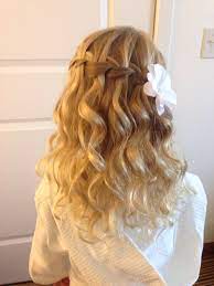 Pin By Olivia Hathorn On Wedding Hair Kids Hairstyles For Wedding Easy Hairstyles For Kids Girl Hair Dos