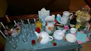 Refreshment Table Bridal Shower Diy Tea Party Bridal Shower Bridal Shower Tea