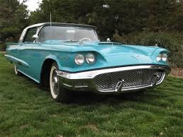 Image result for Gulfstream Blue 1958 Thunderbird