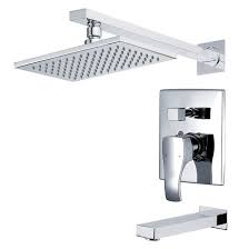 Andrea Bathtub And Shower Faucet Bathroom Faucets Faucet Shower Faucet