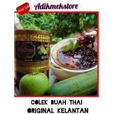 Kali ini kami bawakan resepi colek ala thai, versi air gula, amat sesuai untuk dihidangkan bersama ayam bakar dan nasi putih. Colek Buah Thai Original Kelantan Shopee Malaysia
