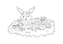 Hase vorlage zum ausdrucken petralang org. Ausmalbilder Ostern Osterhase Ostereier Kinder Malvorlagen