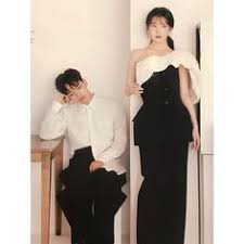 arabiufans 190720 معلومه صور نجوم دراما فندق ديل لونا في جلسة تصوير لمجلة marie claire formal dresses one shoulder formal dress fashion
