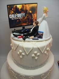 Piece of cake is an achievement/trophy in call of duty: Gamer Funny Wedding Cake Topper Cod Video Game Gaming Junkie Etsy