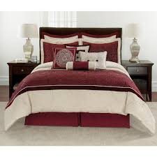 10 Piece Comforter Set Red Bed Bath Decorative Bedding Comforters Sets Comforter Sets Luxury Comforter Sets Bedding Sets